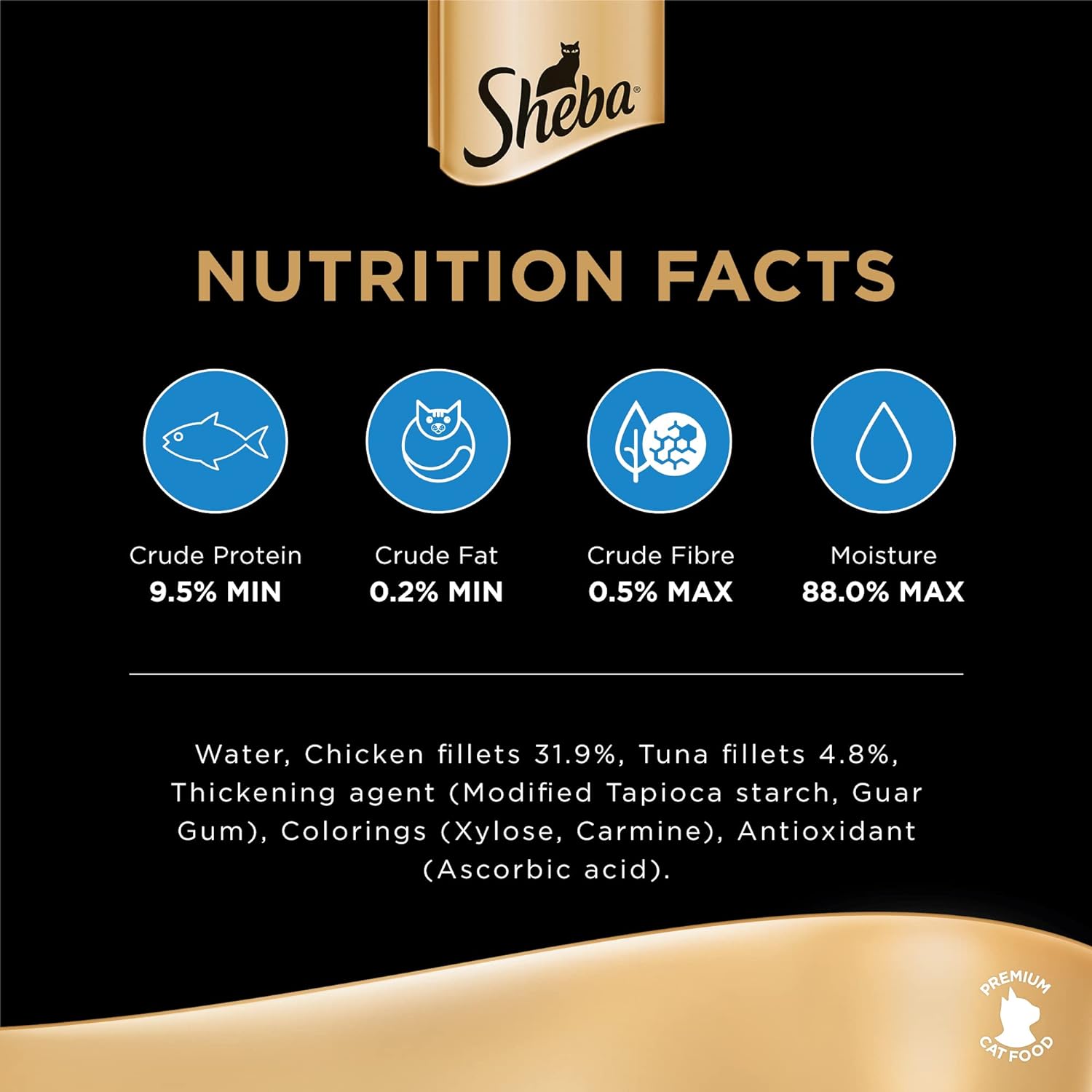 Sheba Cat Food Chicken with Shrimp