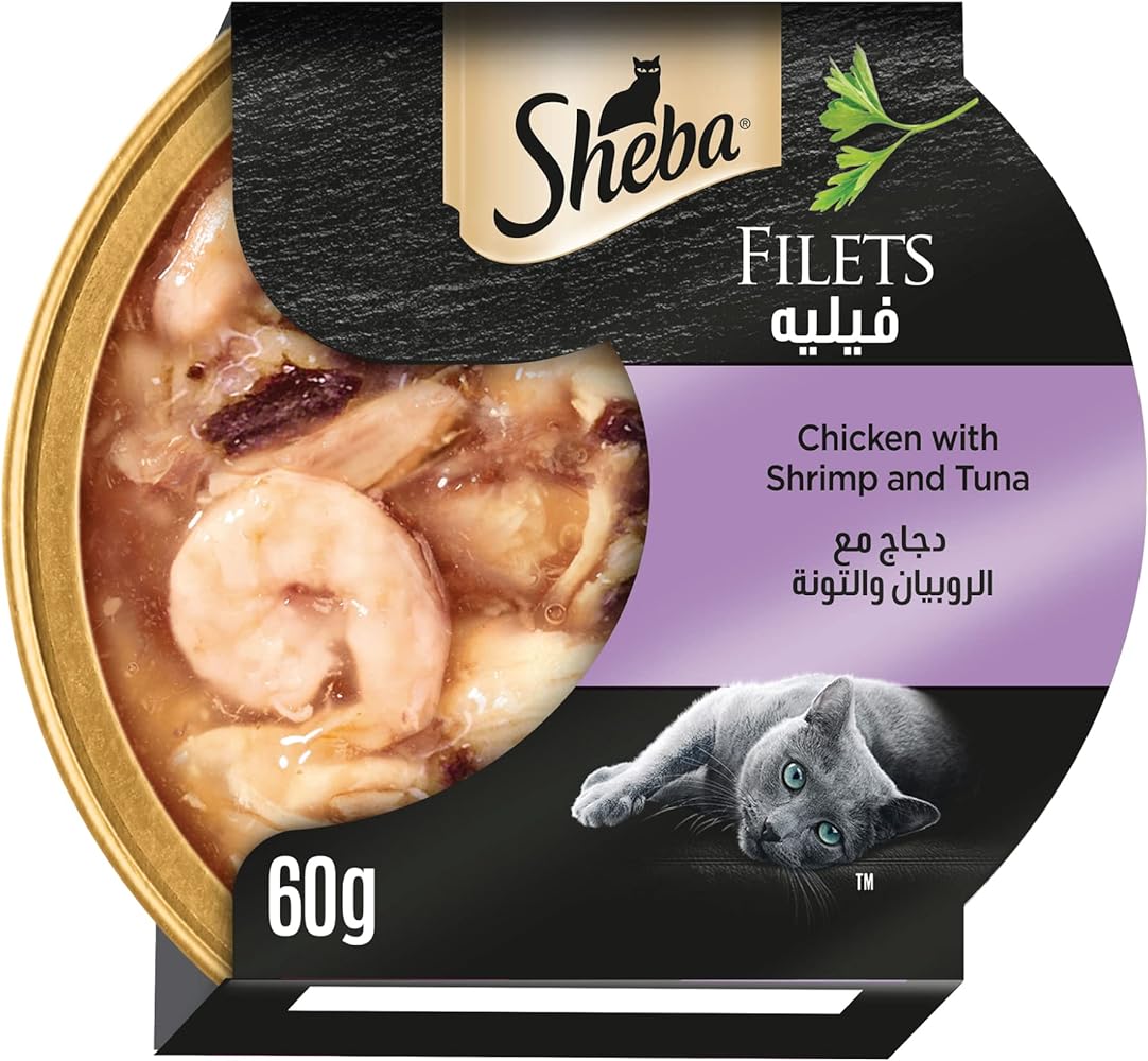 Sheba Cat Food Chicken with Shrimp