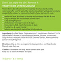 Nootie Waterless Shampoo Wipes For Dogs Aloe and Oatmeal
