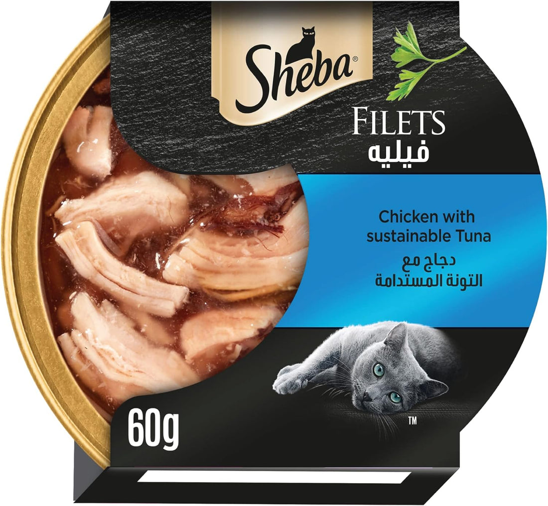 Sheba Cat Food Chicken with Shrimp