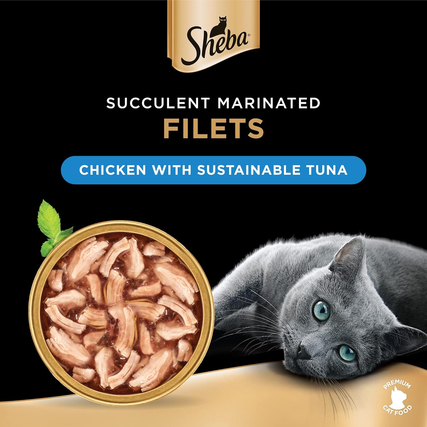Sheba Cat Food Chicken with Shrimp