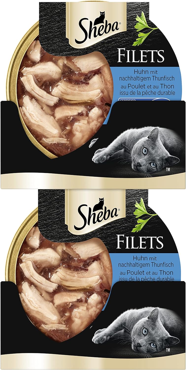 Sheba Cat Food Chicken with Shrimp